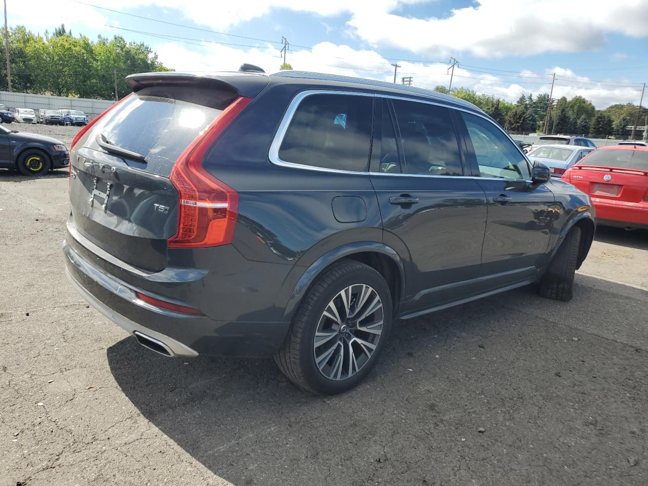 2021 Volvo XC90 VIN YV4102PK1M1720959 Copart auction photo, front end damage thumbnail 3