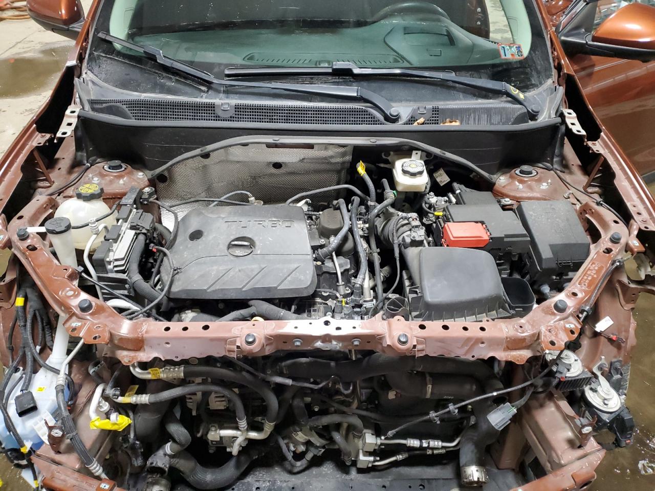 2020 Buick Encore VIN KL4MMGSL8LB126132 Copart auction photo, front end damage thumbnail 12