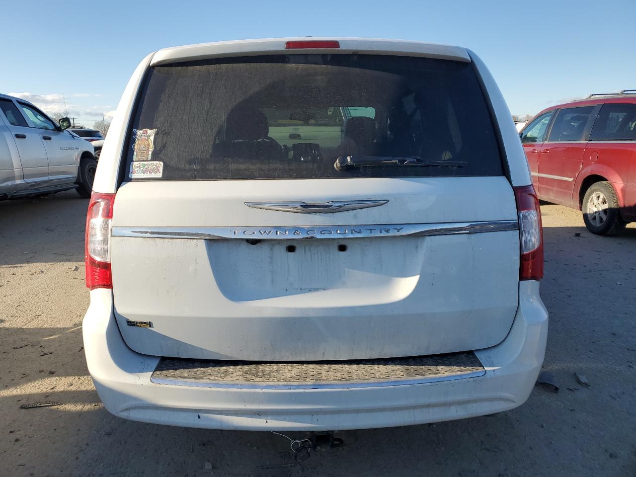 2014 Chrysler Town & Country VIN 2C4RC1BG1ER177720 Copart auction photo, front end / undercarriage damage thumbnail 6