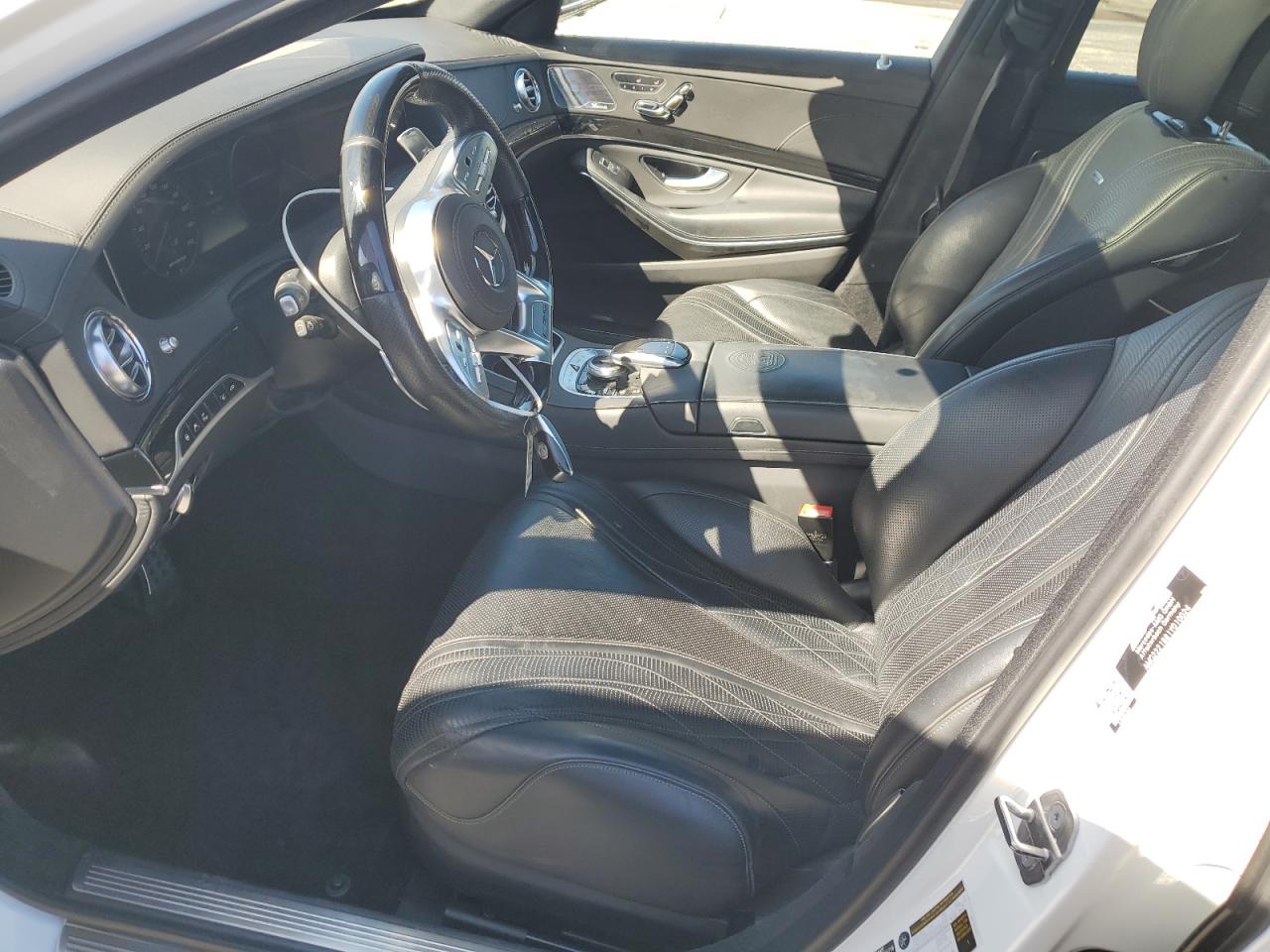 2019 Mercedes-Benz S-klasse VIN WDDUG8JB2KA489435 Copart auction photo, front end damage thumbnail 7
