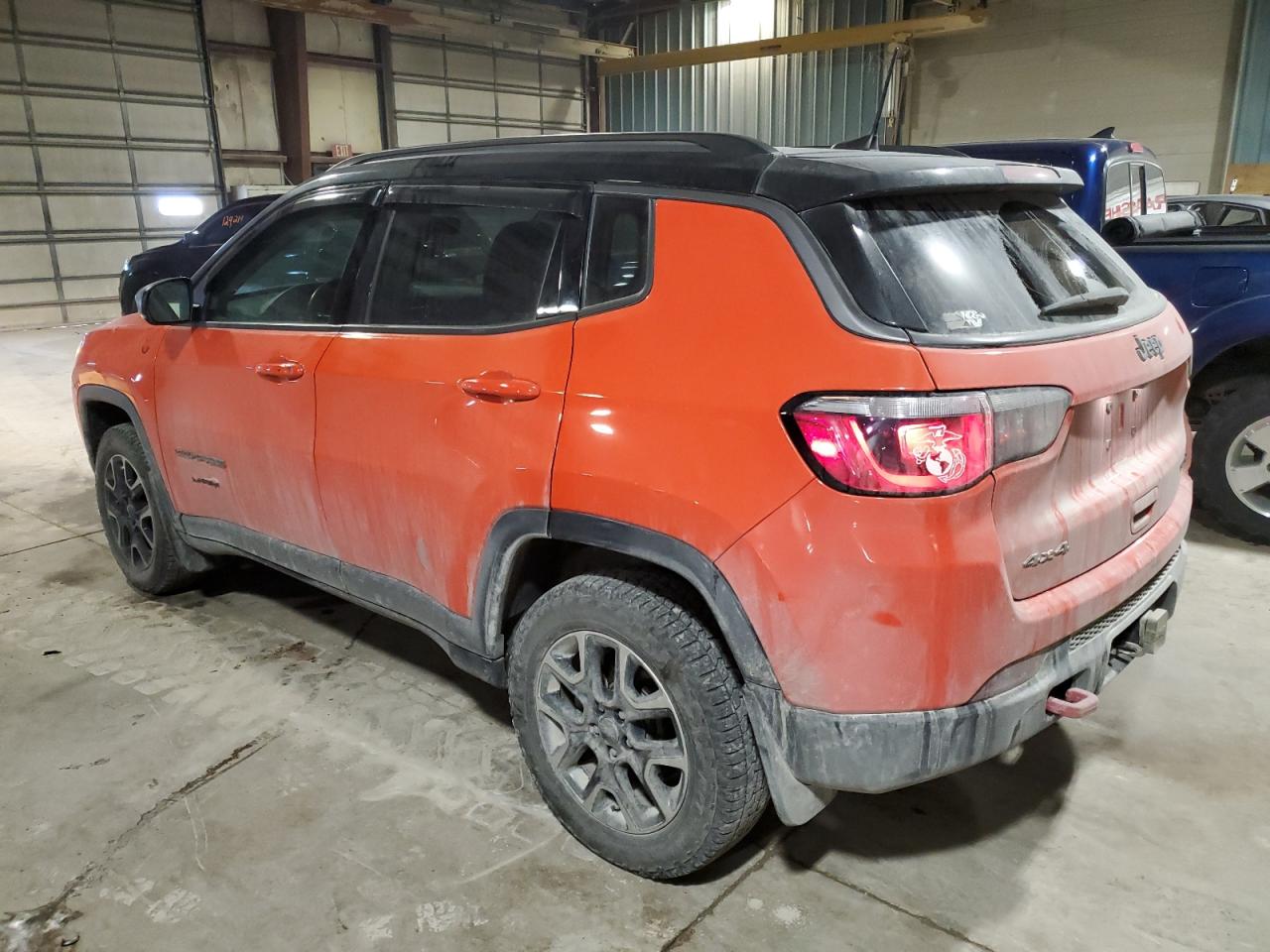 2019 Jeep Compass VIN 3C4NJDDB4KT601259 Copart auction photo, front end / rear end damage thumbnail 2