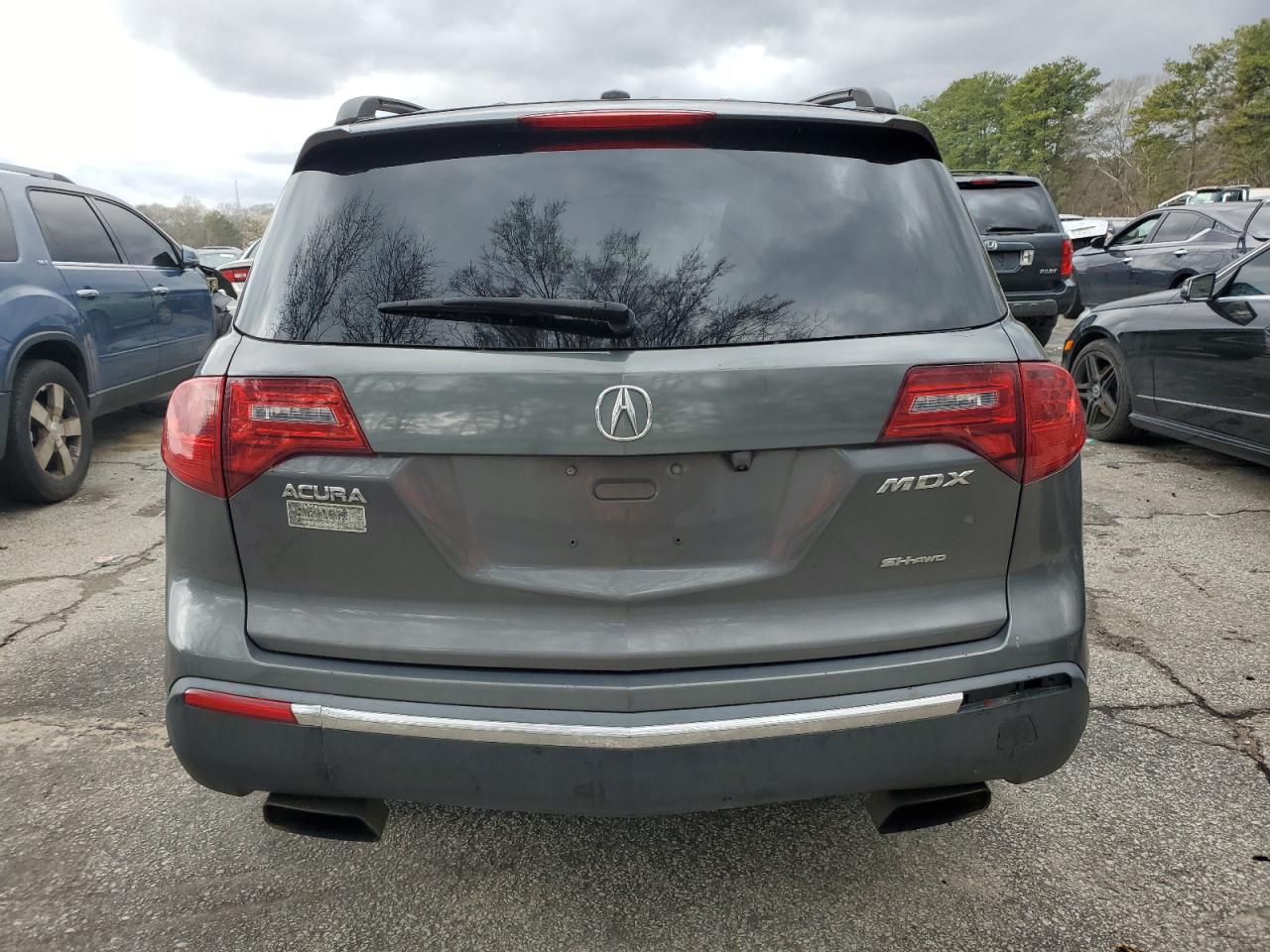 2011 Acura MDX VIN 2HNYD2H28BH516673 Copart auction photo, undercarriage / front end damage thumbnail 6