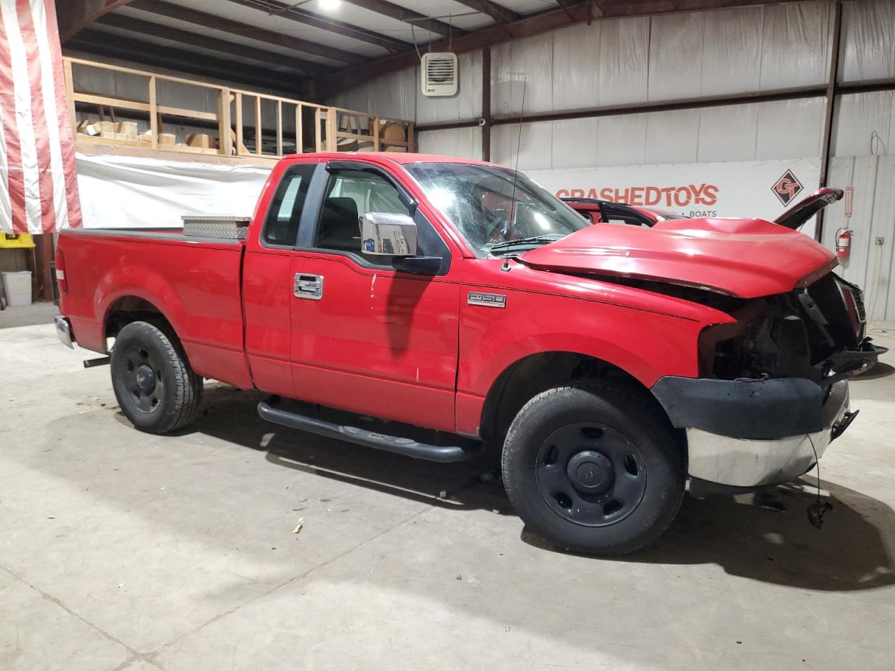 2007 Ford F-150 VIN 1FTRF12297NA38415 Copart auction photo, front end damage thumbnail 4