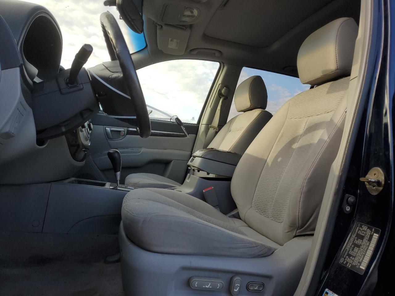 2007 Hyundai Santa Fe VIN 5NMSH13E97H027965 Copart auction photo, normal wear damage thumbnail 7