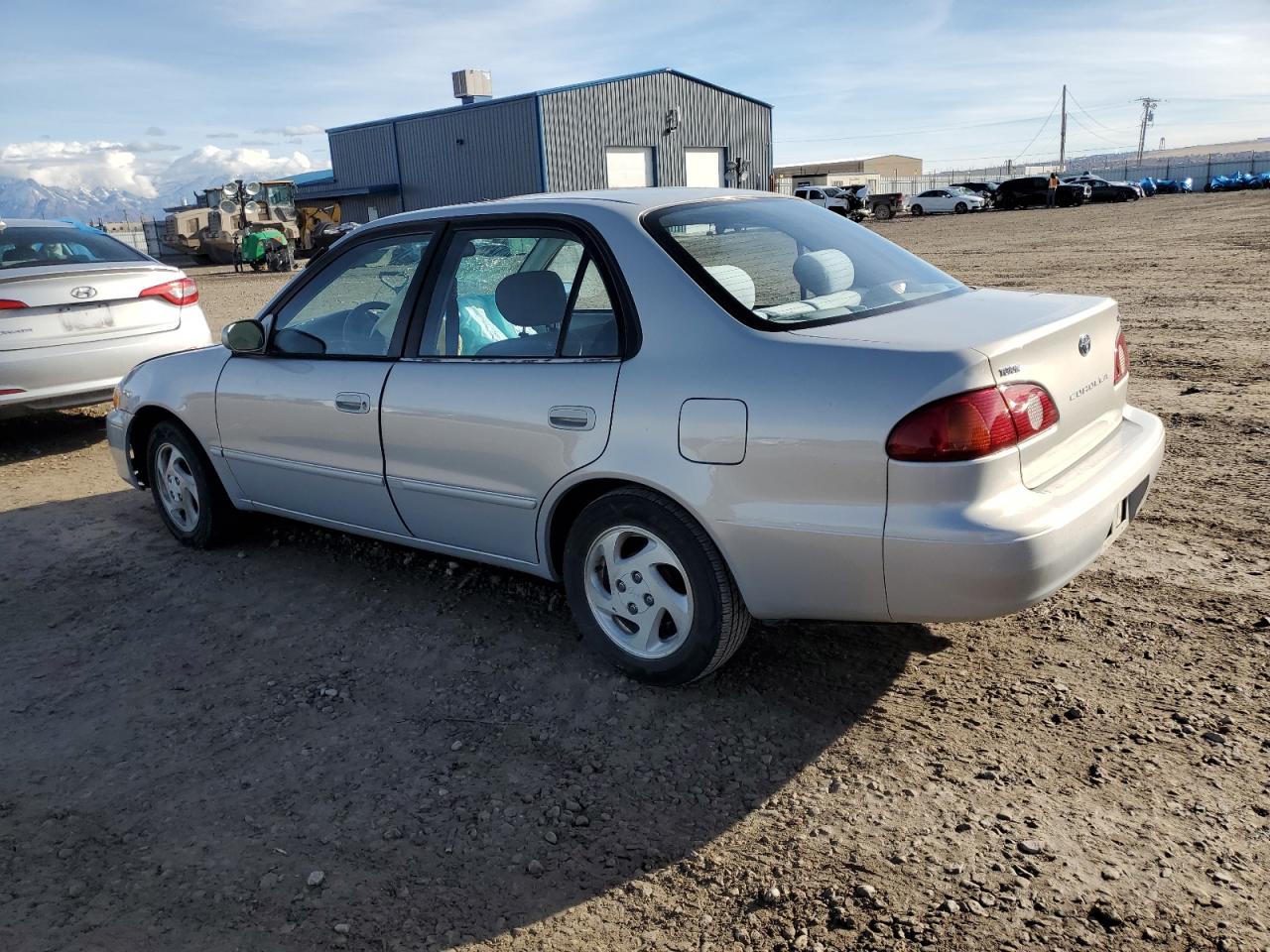 2002 Toyota Corolla VIN 1NXBR12E22Z635676 Copart auction photo, front end damage thumbnail 2