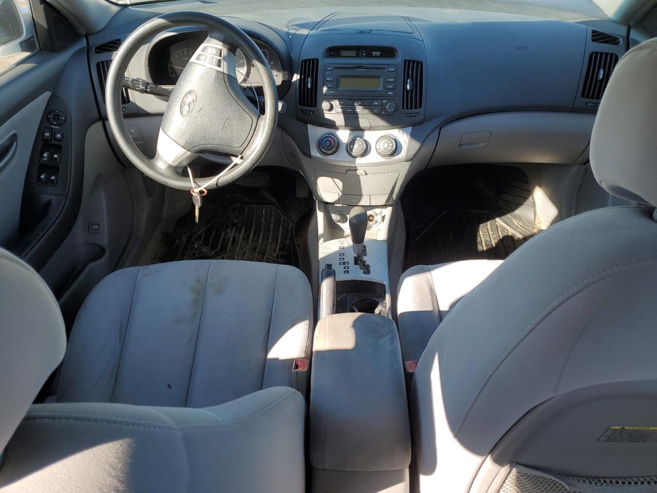 2007 Hyundai Elantra VIN KMHDU46D97U164675 Copart auction photo, front end / rear end damage thumbnail 8