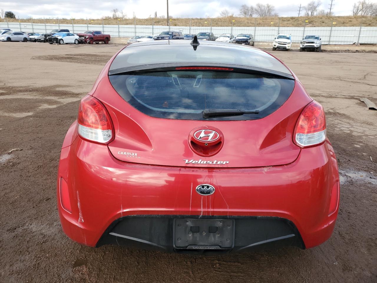 2015 Hyundai Veloster VIN KMHTC6AD4FU233689 Copart auction photo, front end damage thumbnail 6