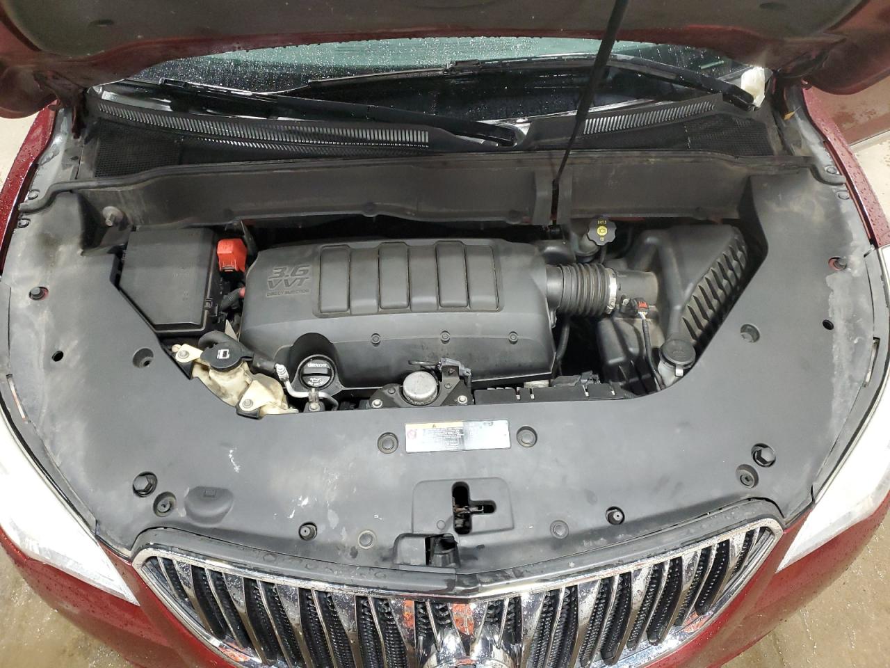 2015 Buick Enclave VIN 5GAKVBKD2FJ360011 Copart auction photo, rear end / front end damage thumbnail 12