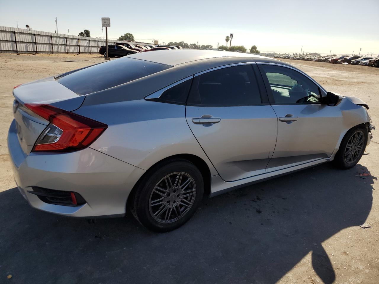 2016 Honda Civic VIN 19XFC2F54GE205550 Copart auction photo, front end damage thumbnail 3