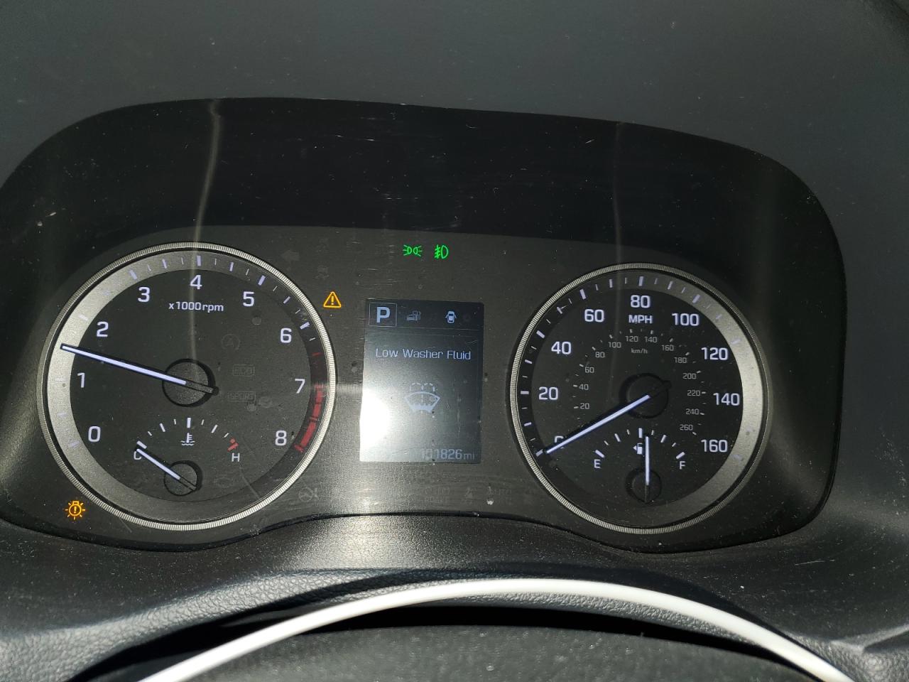 2016 Hyundai Tucson VIN KM8J3CA46GU168674 Copart auction photo, front end / minor dent/scratches damage thumbnail 9