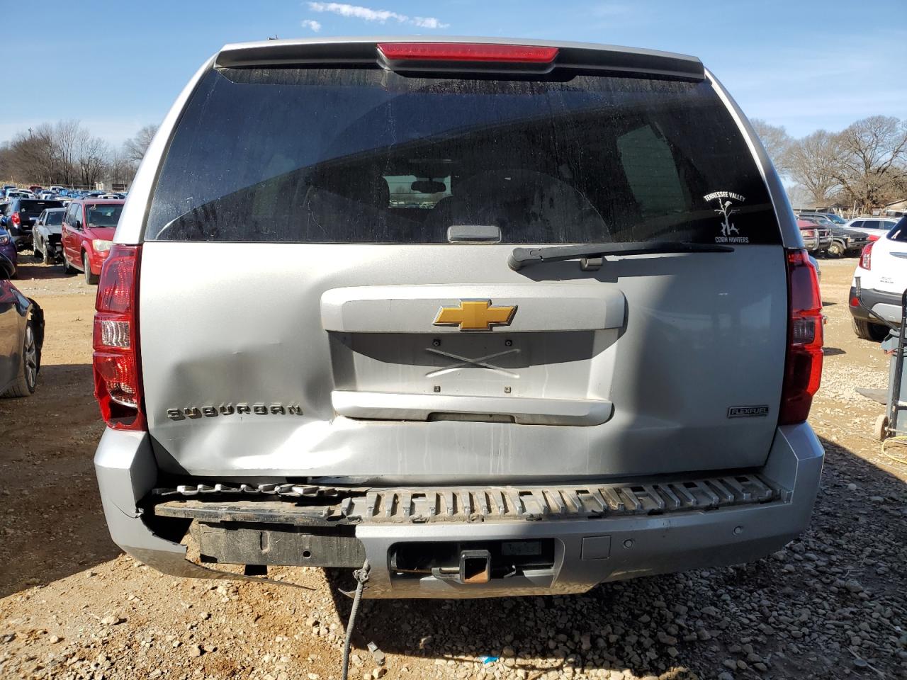 2012 Chevrolet Suburban VIN 1GNSCJE02CR167868 Copart auction photo, rear end damage thumbnail 6