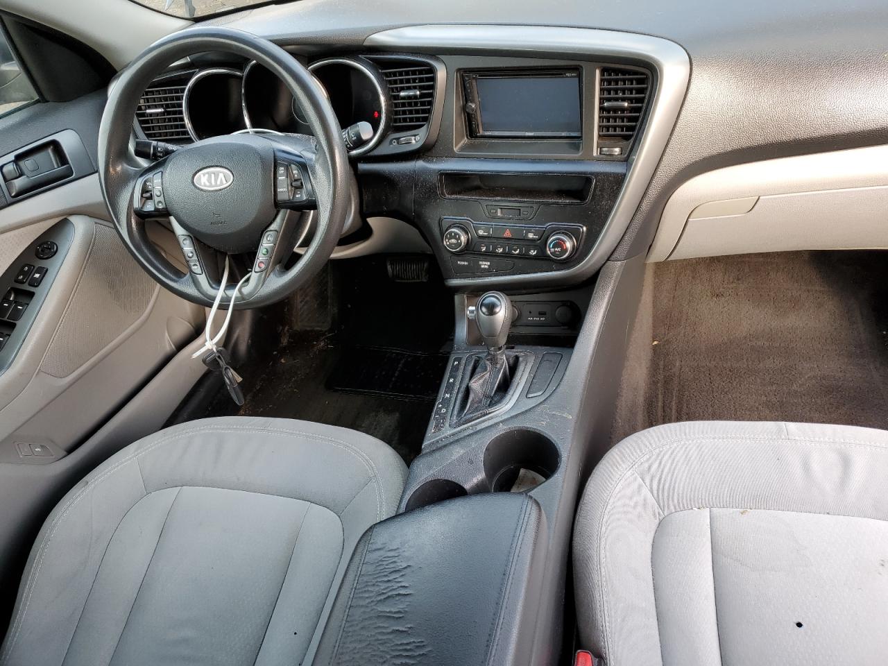 2011 KIA Optima VIN KNAGM4A77B5112688 Copart auction photo, front end damage thumbnail 8