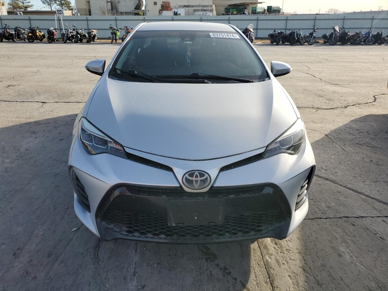 2017 Toyota Corolla VIN 5YFBURHE9HP638007 Copart auction photo, rear end damage thumbnail 5