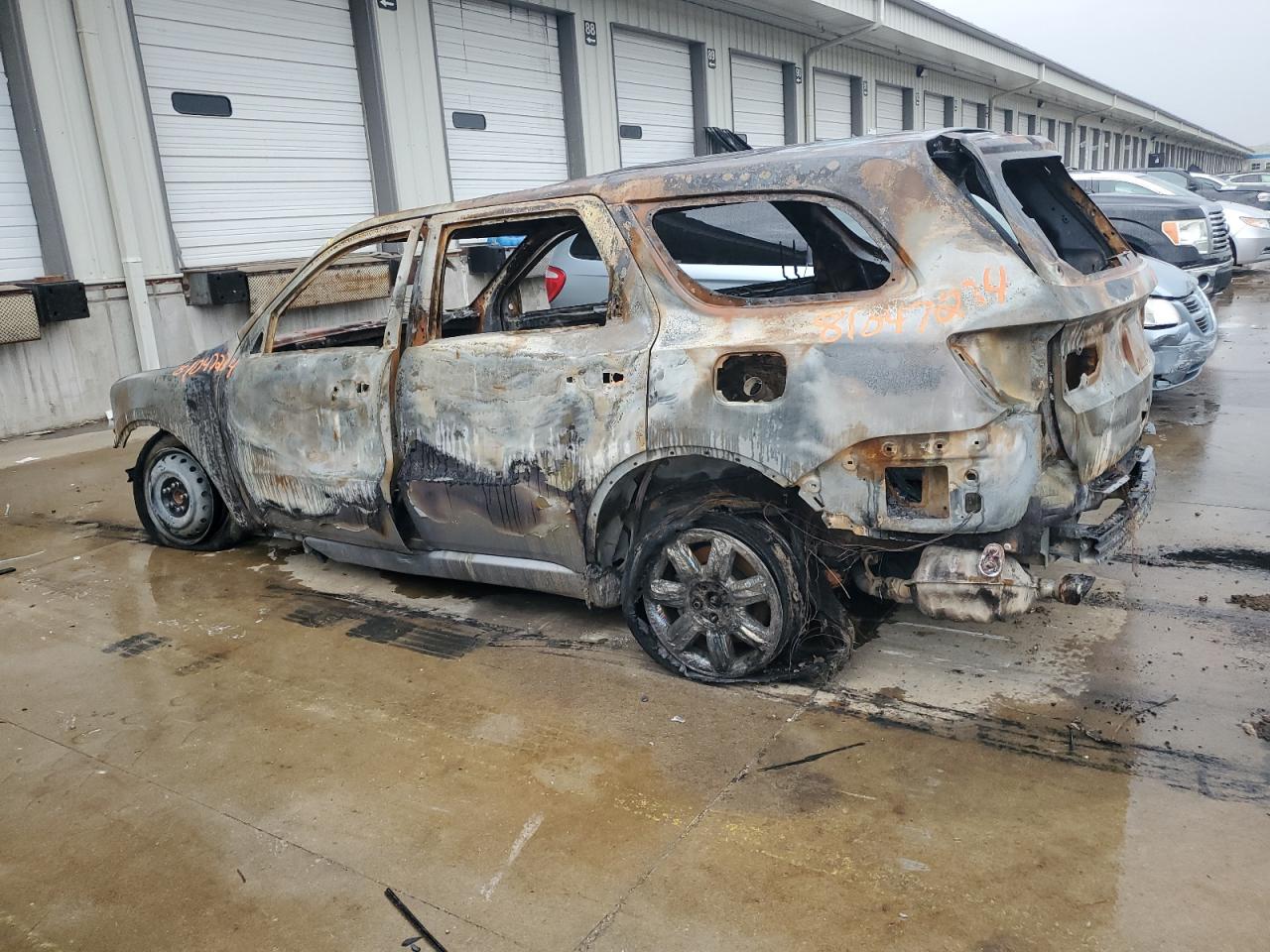 2021 Dodge Durango VIN 1C4RDHDG3MC836522 Copart auction photo, burn - engine / burn - interior damage thumbnail 2