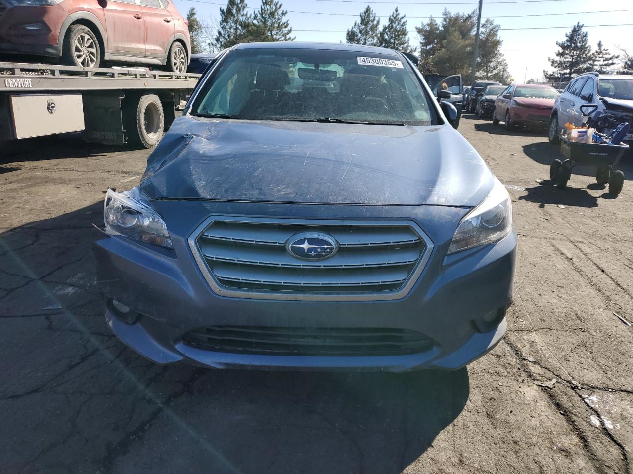 2017 Subaru Legacy VIN 4S3BNAH62H3042141 Copart auction photo, side damage thumbnail 5