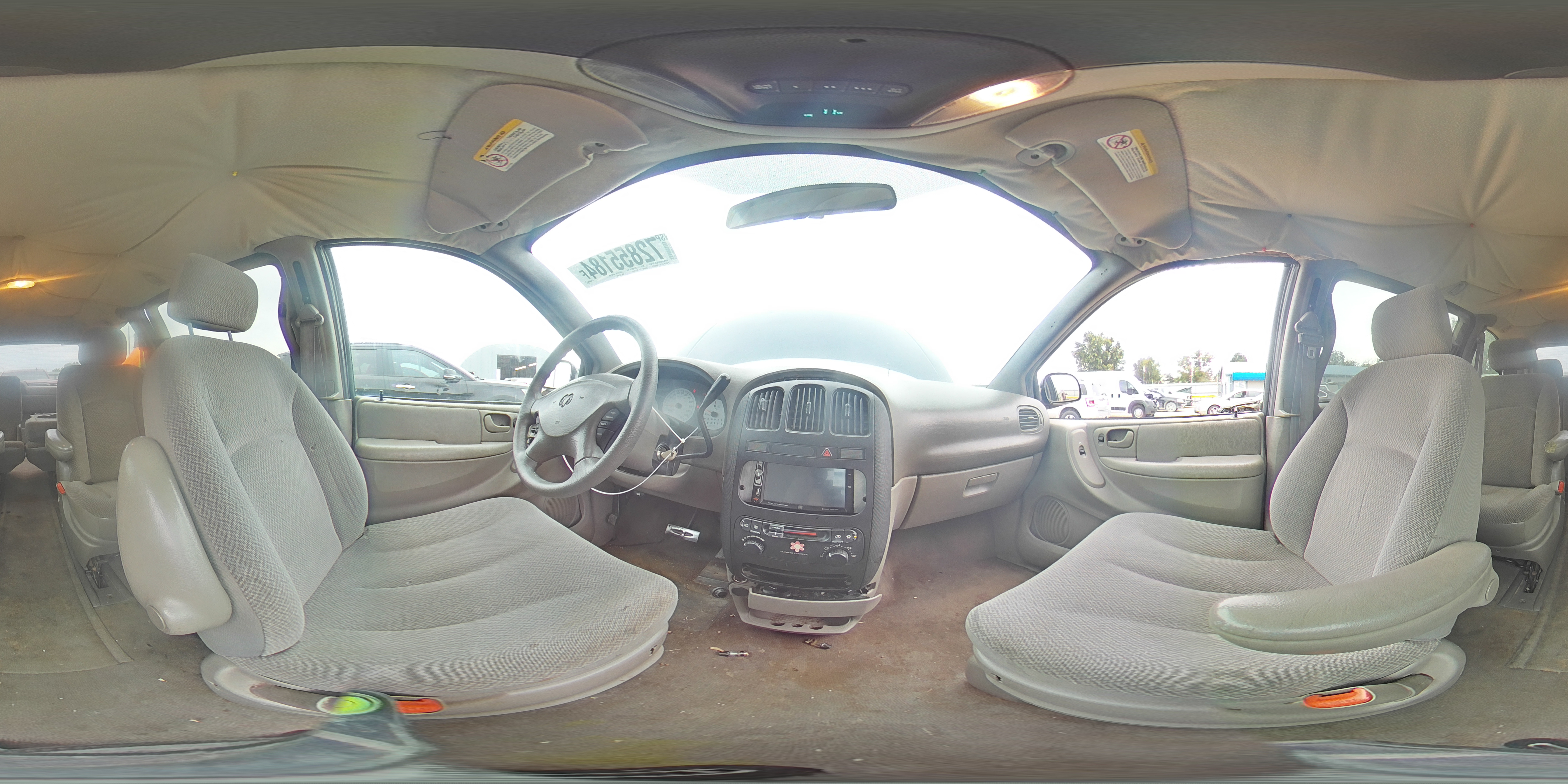 2004 Dodge Caravan VIN 1D4GP45RX4B577947 Copart auction photo, rear end / front end damage thumbnail 14