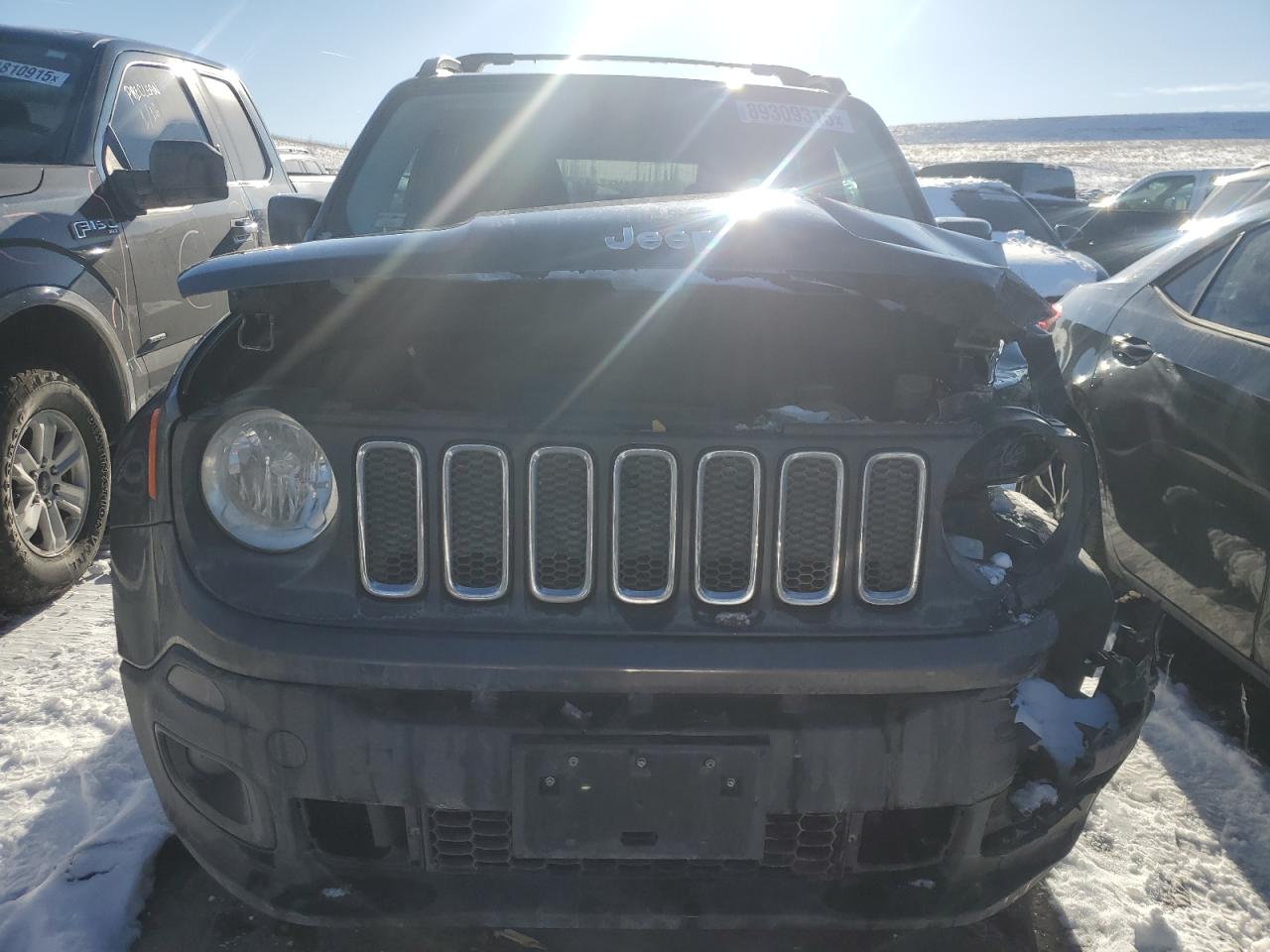 2017 Jeep Renegade VIN ZACCJBBB1HPG59635 Copart auction photo, front end / minor dent/scratches damage thumbnail 5
