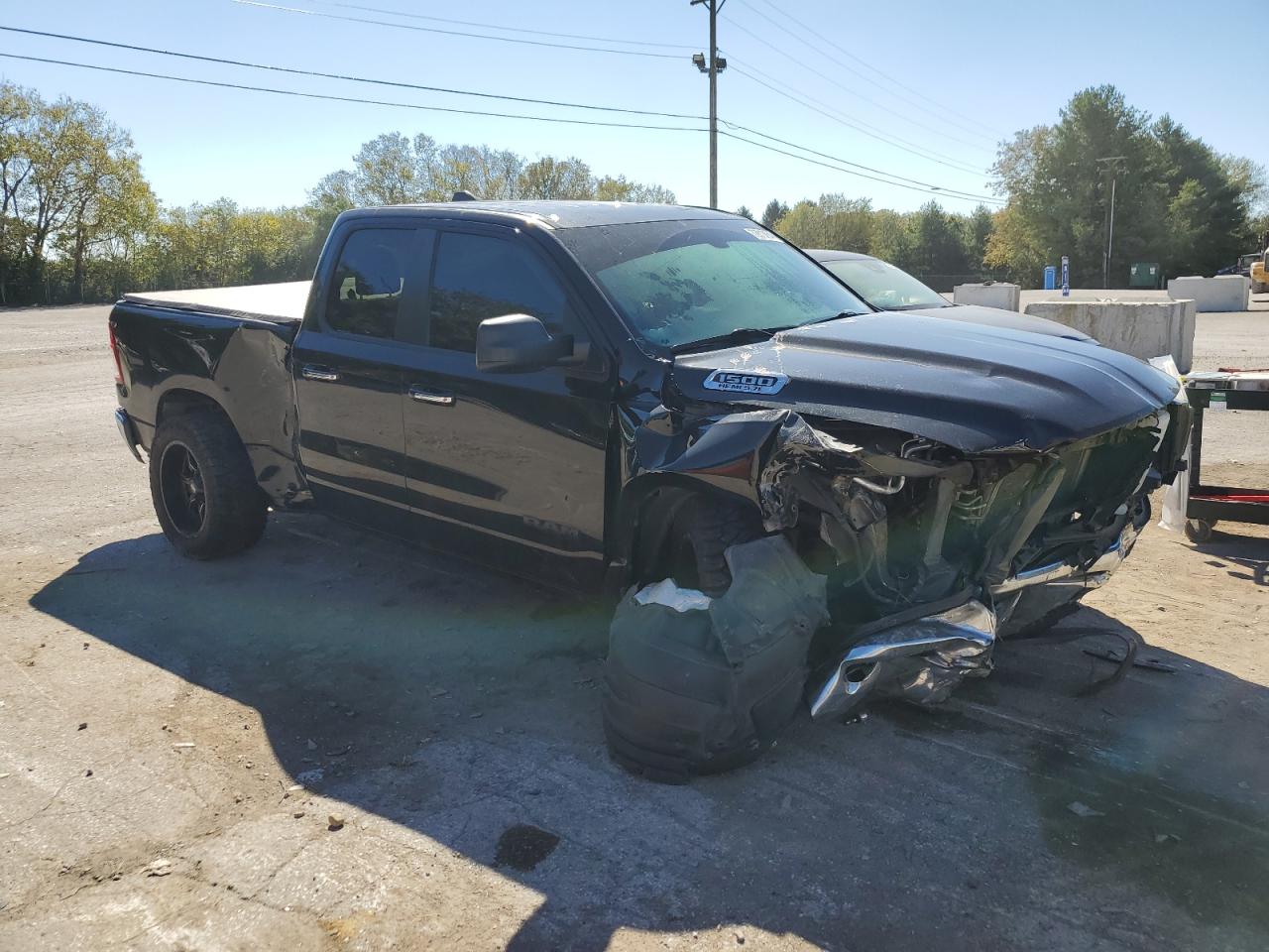 2020 RAM 1500 VIN 1C6SRFBT7LN372104 Copart auction photo, all over damage thumbnail 4
