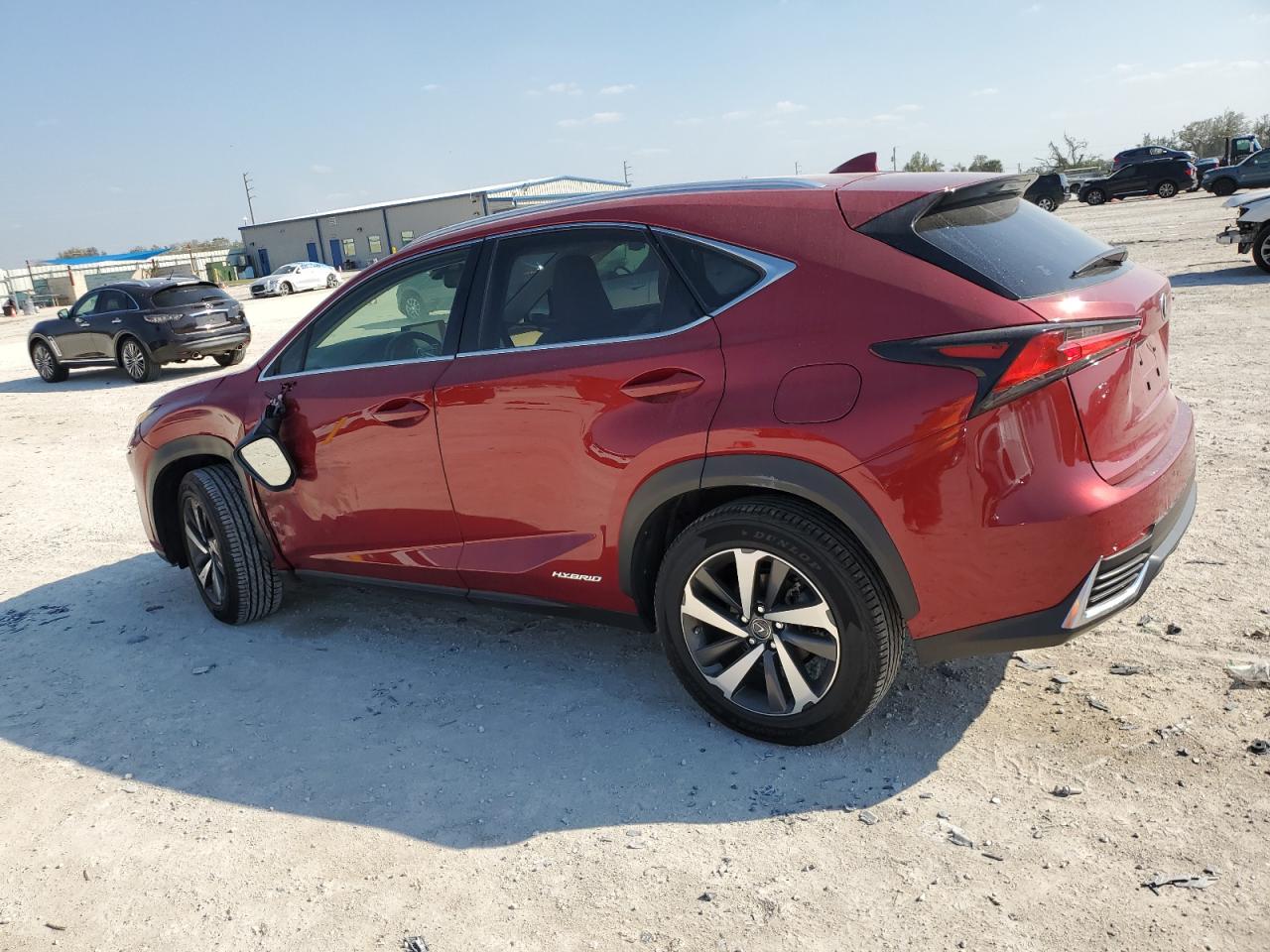 2019 Lexus NX VIN JTJBJRBZ0K2125008 Copart auction photo, side damage thumbnail 2