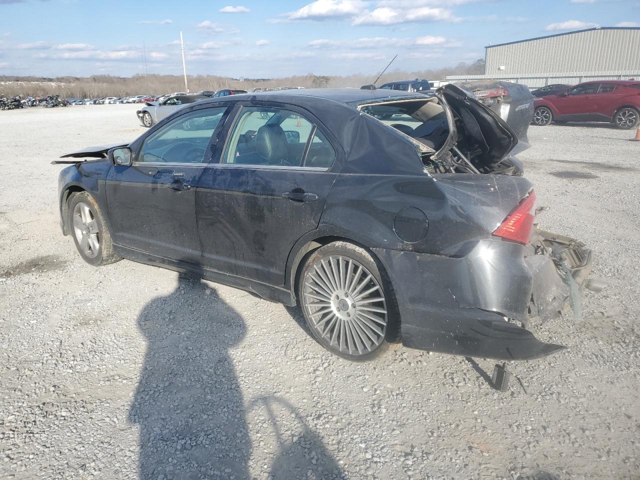 2010 Ford Fusion VIN 3FAHP0KCXAR226804 Copart auction photo, front end / rear end damage thumbnail 2