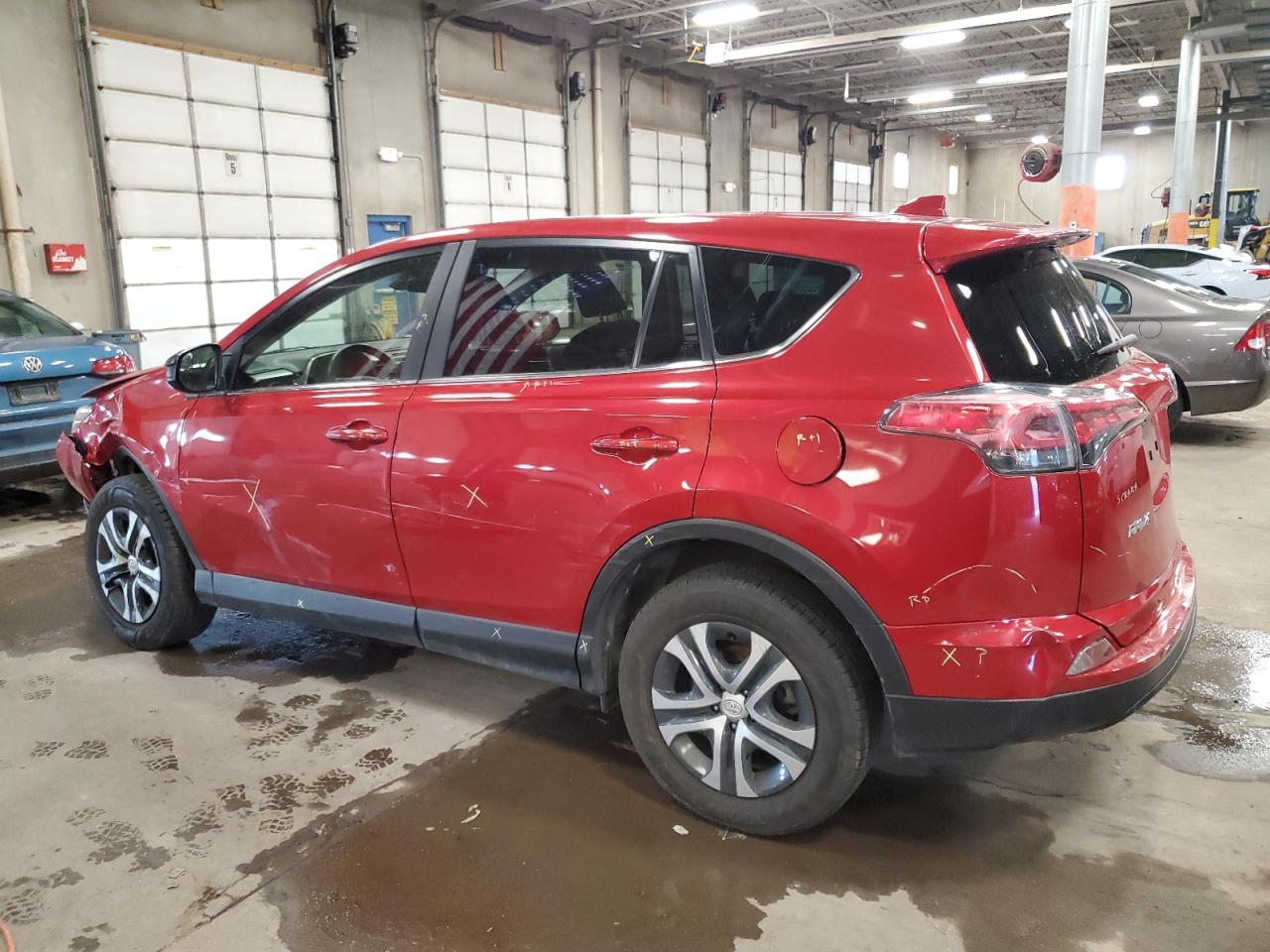 2017 Toyota RAV 4 VIN JTMZFREV2HJ141950 Copart auction photo, front end damage thumbnail 2