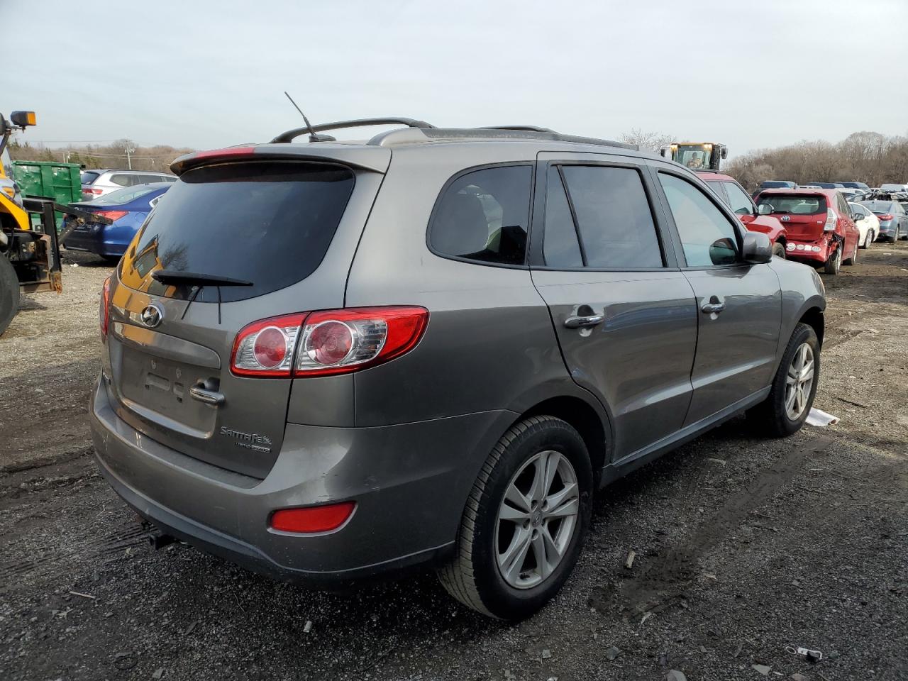 2011 Hyundai Santa Fe VIN 5XYZKDAG3BG054958 Copart auction photo, front end damage thumbnail 3
