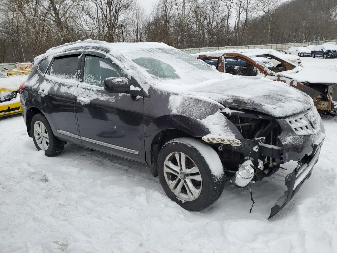 2012 Nissan Rogue VIN JN8AS5MV9CW414630 Copart auction photo, front end damage thumbnail 4