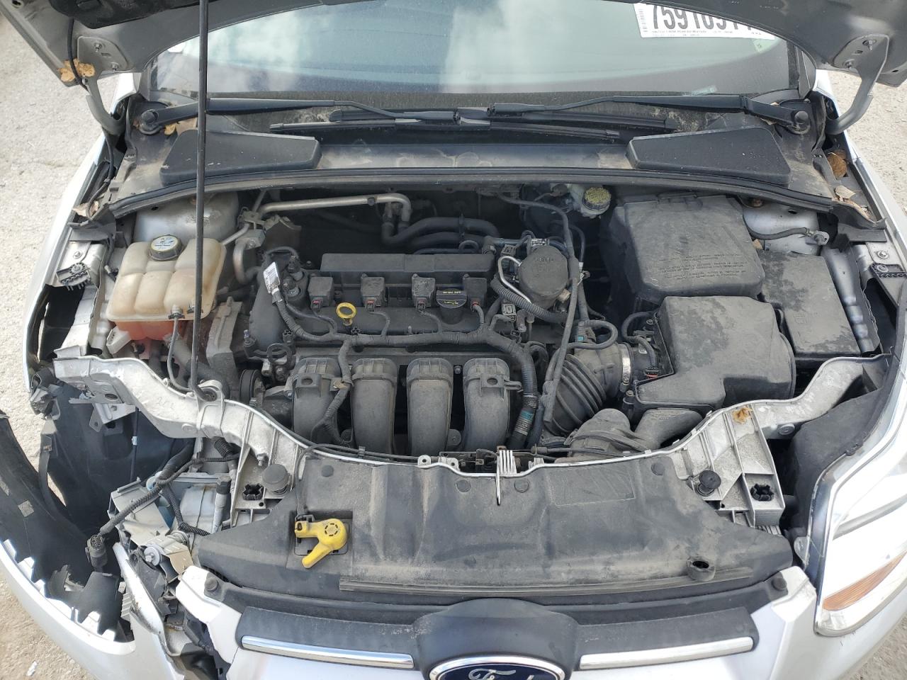 2012 Ford Focus VIN 1FAHP3F28CL447550 Copart auction photo, front end / minor dent/scratches damage thumbnail 11