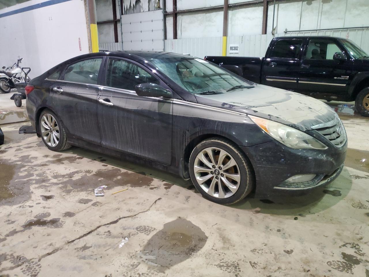 2013 Hyundai Sonata VIN 5NPEC4AC5DH567973 Copart auction photo, water/flood damage thumbnail 4