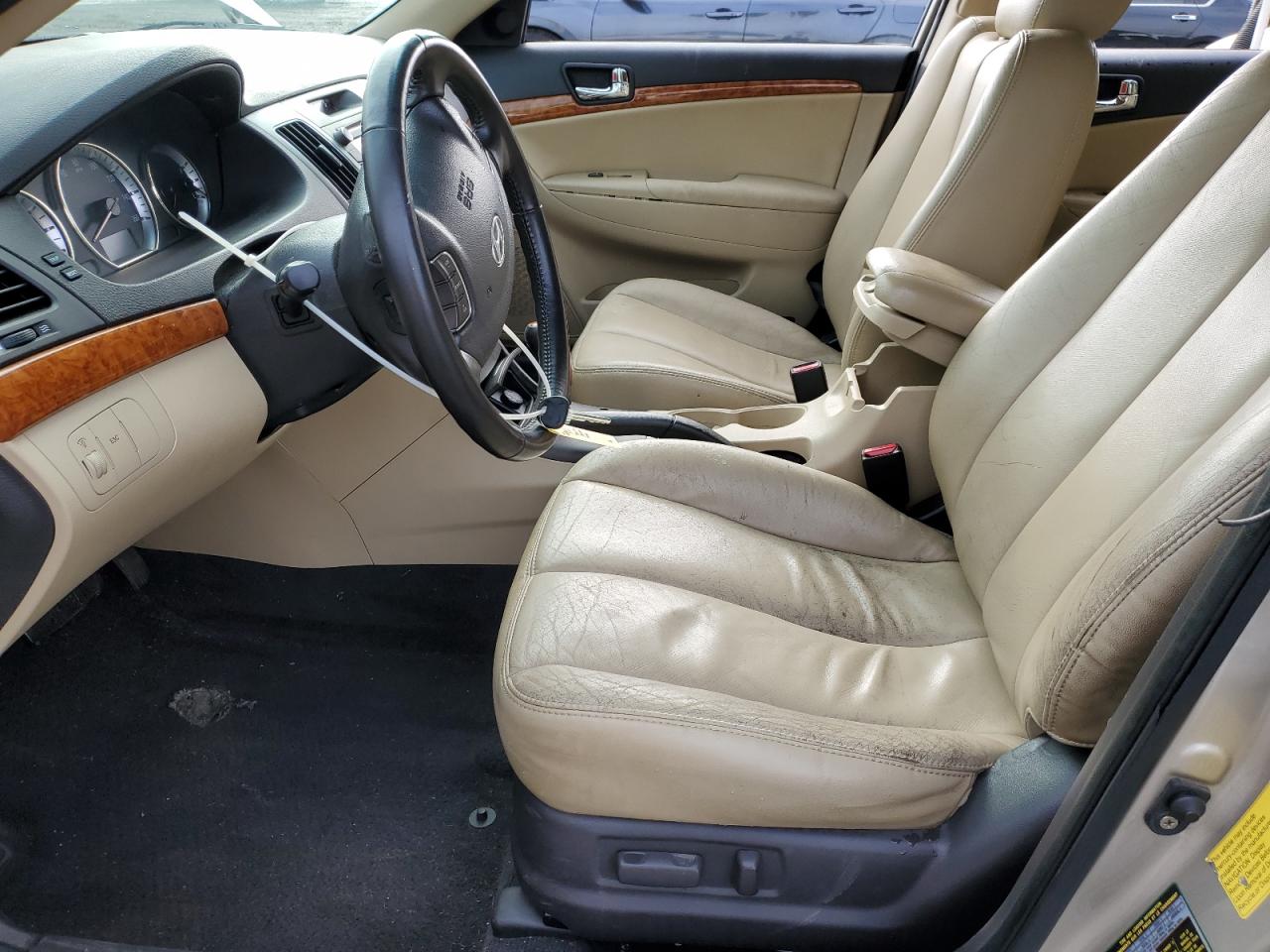 2009 Hyundai Sonata VIN 5NPEU46C49H528157 Copart auction photo, side damage thumbnail 7
