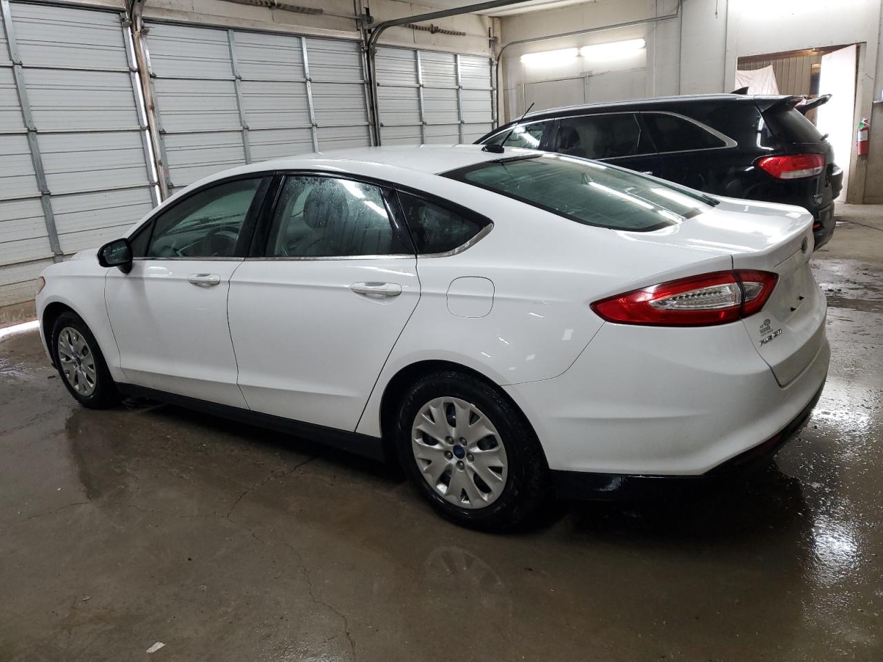 2014 Ford Fusion VIN 1FA6P0G76E5403165 Copart auction photo, side damage thumbnail 2