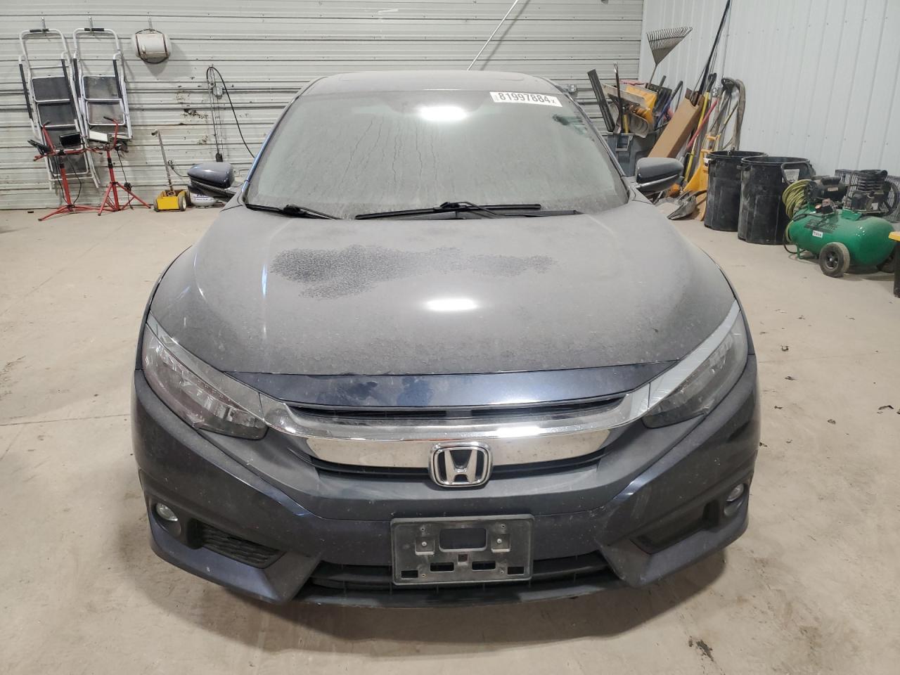 2016 Honda Civic VIN 19XFC1F92GE013153 Copart auction photo, rear end damage thumbnail 5