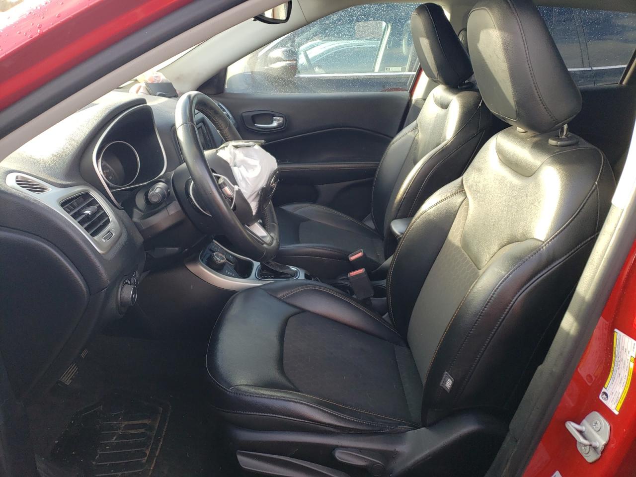2018 Jeep Compass VIN 3C4NJDBB5JT150165 Copart auction photo, front end damage thumbnail 7