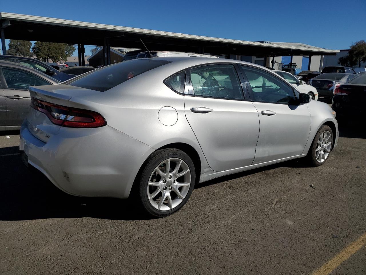 2013 Dodge Dart VIN 1C3CDFBA3DD100641 Copart auction photo, mechanical damage thumbnail 3
