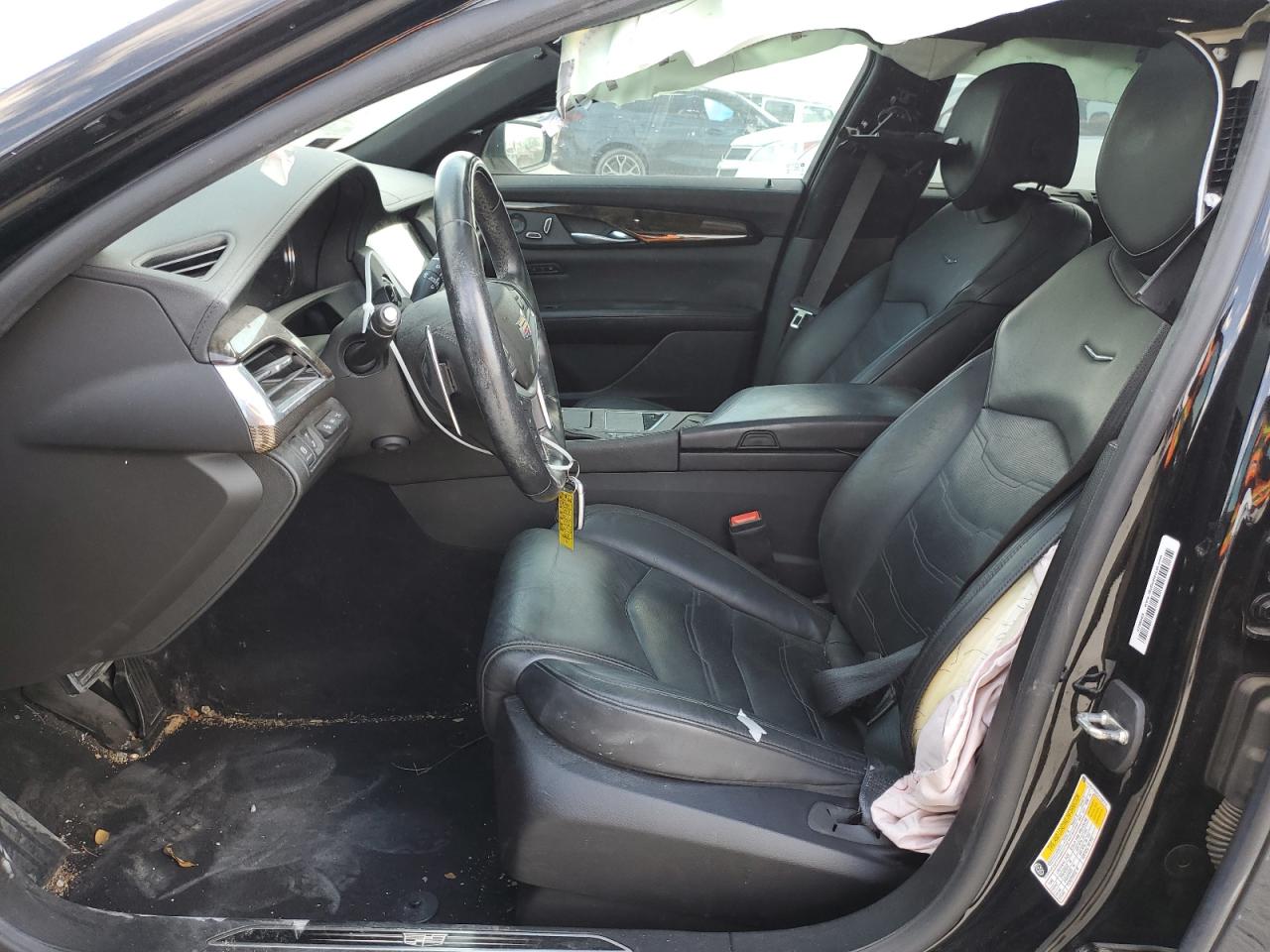 2018 Cadillac CT6 VIN 1G6KG5RS3JU159792 Copart auction photo, side / front end damage thumbnail 7