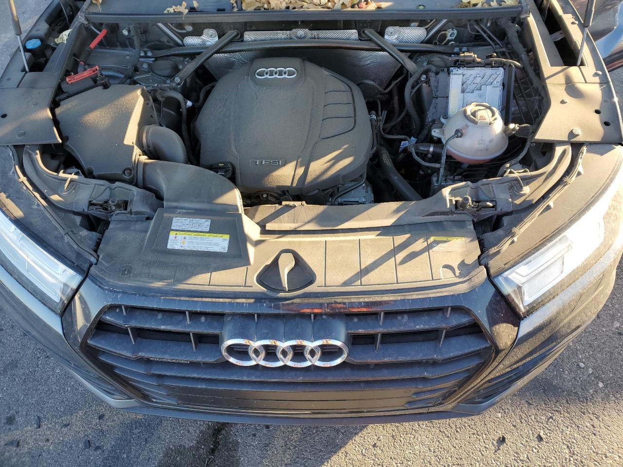 2020 Audi Q5 VIN WA1BNAFY5L2024035 Copart auction photo, side damage thumbnail 12