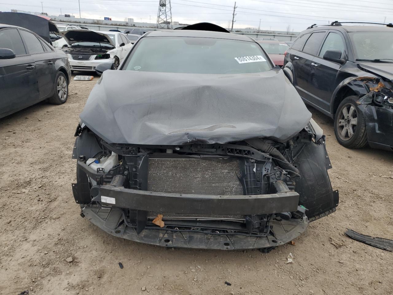 2018 Hyundai Elantra VIN 5NPD84LF3JH261483 Copart auction photo, front end / minor dent/scratches damage thumbnail 5