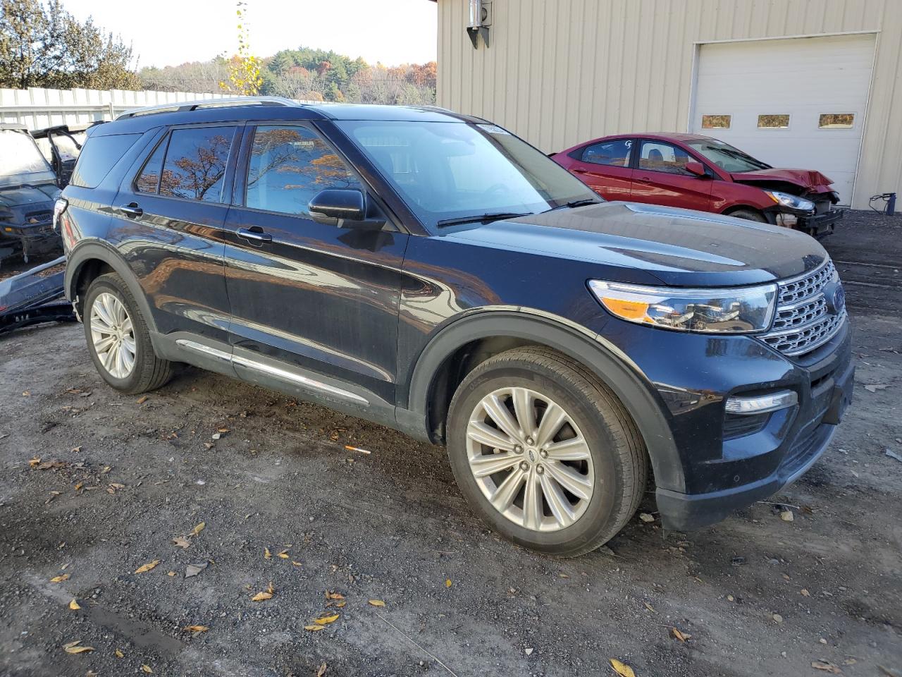 2020 Ford Explorer VIN 1FMSK8FH6LGC71487 Copart auction photo, rear end / minor dent/scratches damage thumbnail 4