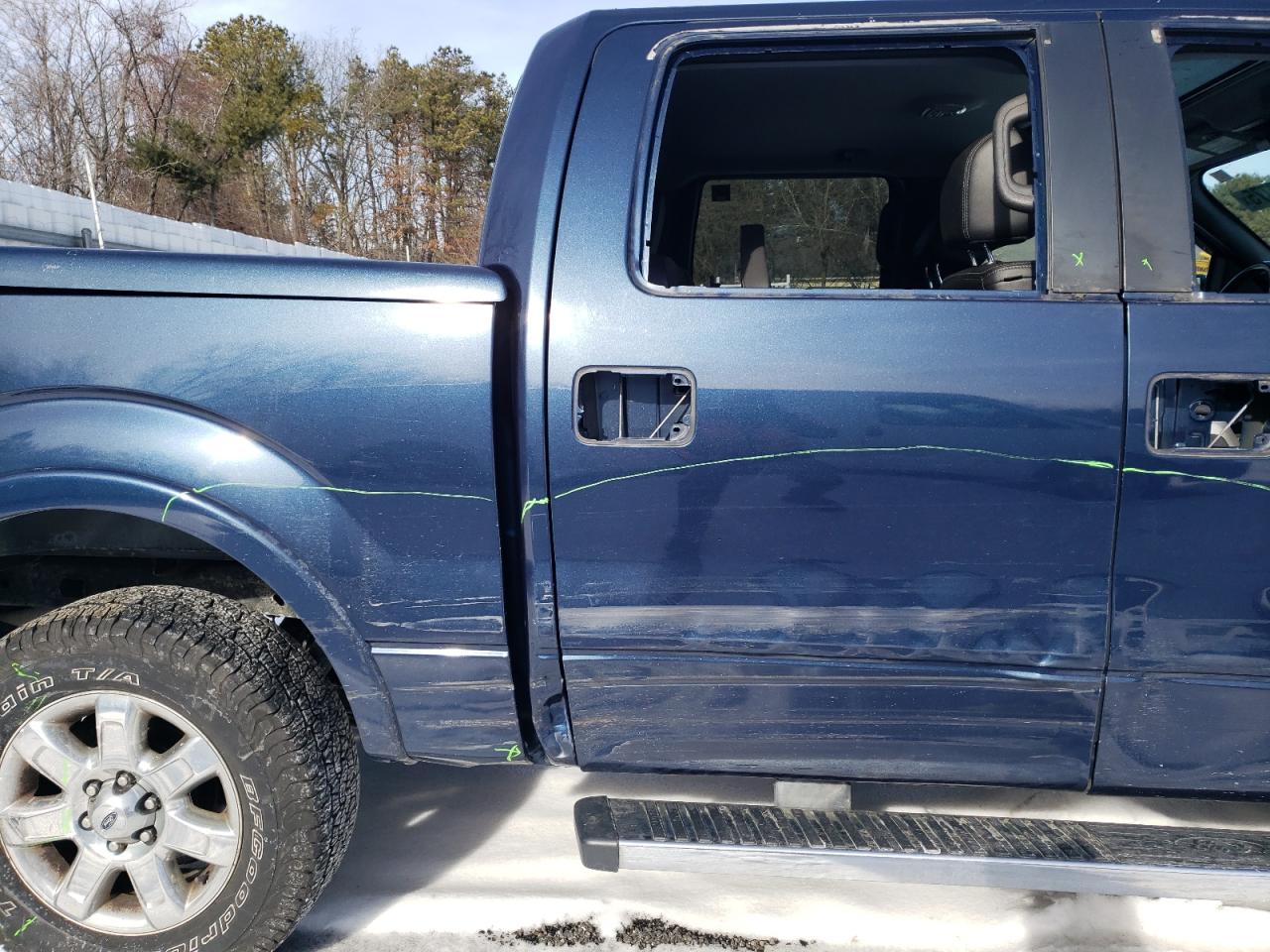 2014 Ford F-150 VIN 1FTFW1EF1EFC80835 Copart auction photo, side / minor dent/scratches damage thumbnail 10