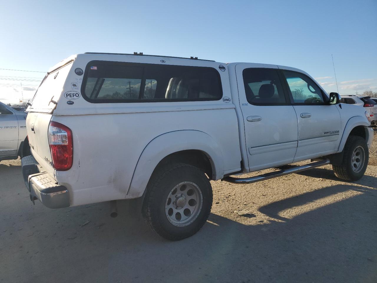 2006 Toyota Tundra VIN 5TBDT44176S513943 Copart auction photo, undercarriage / front end damage thumbnail 3