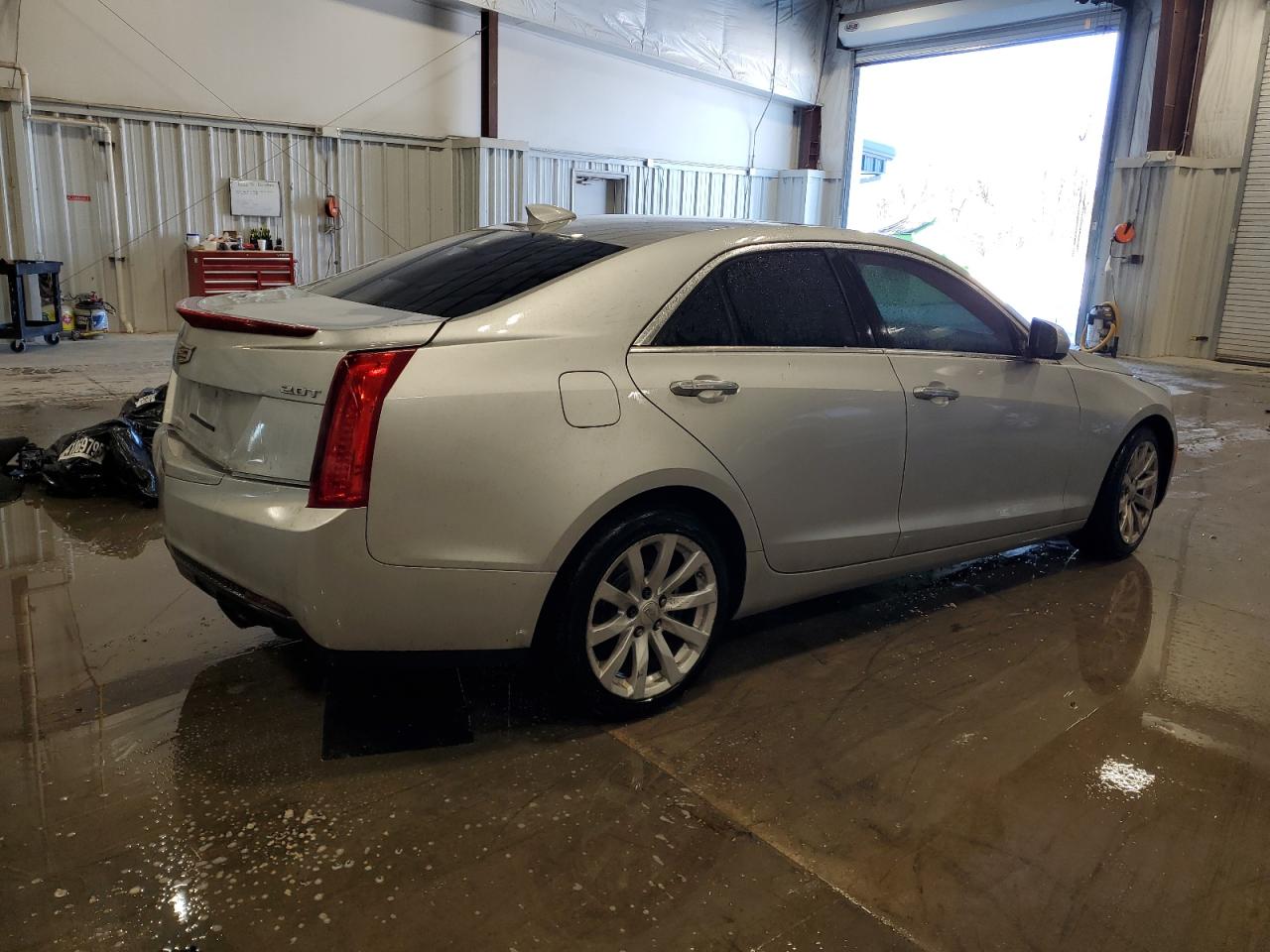 2017 Cadillac ATS VIN 1G6AG5RX7H0177138 Copart auction photo, front end damage thumbnail 3