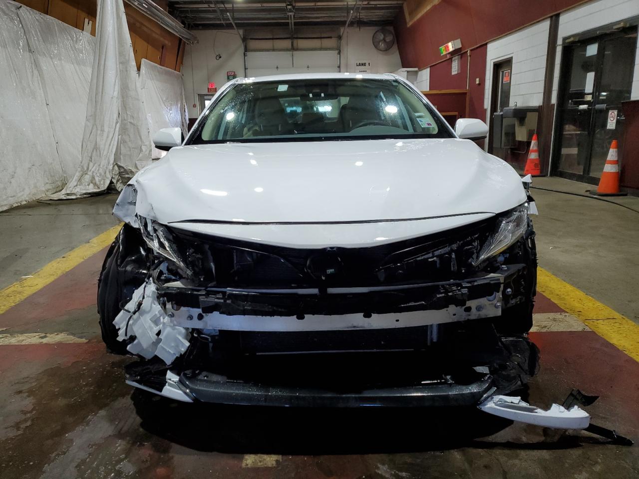 2023 Toyota Camry VIN 4T1C11AKXPU825462 Copart auction photo, front end / side damage thumbnail 5