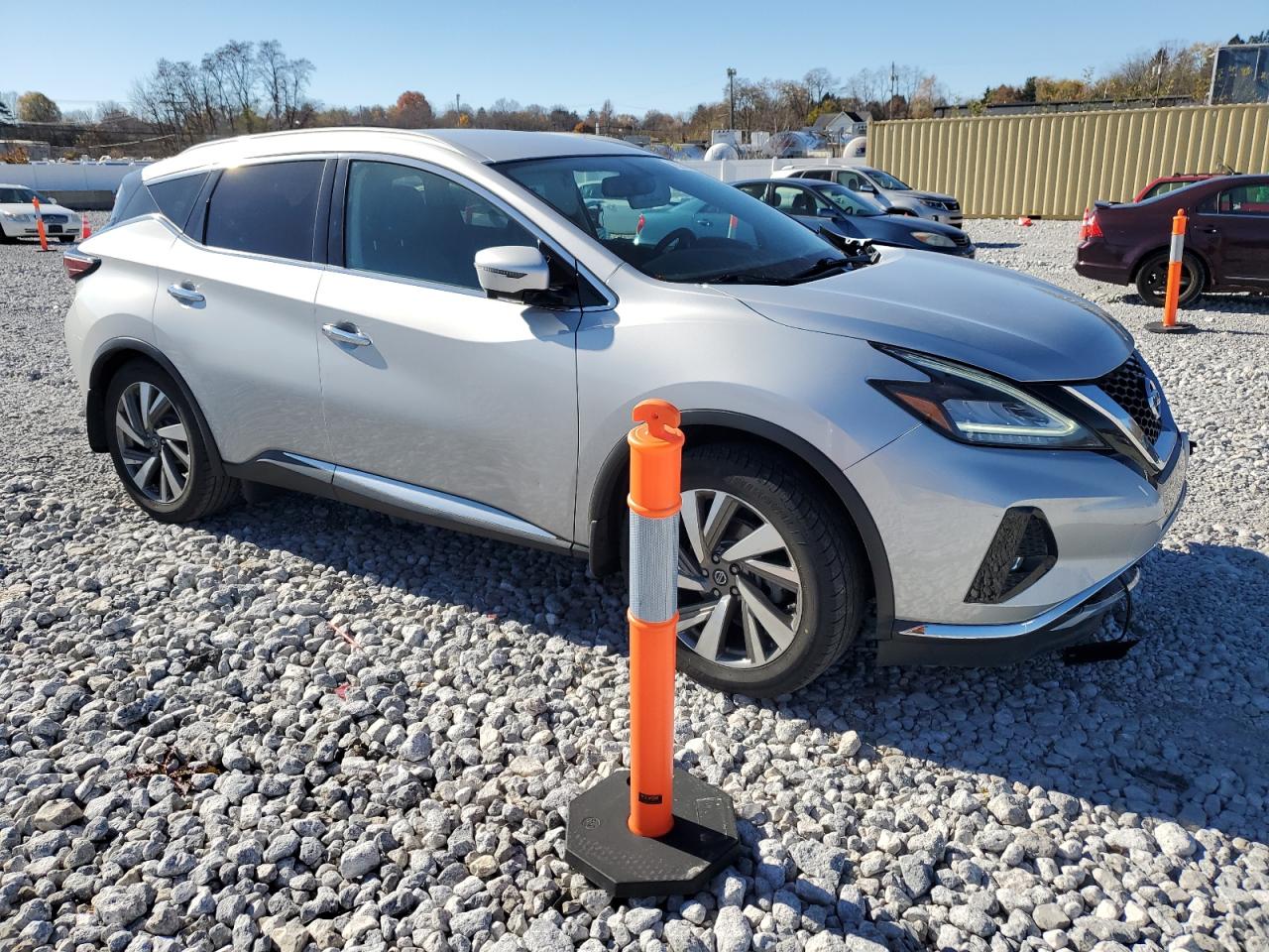 2019 Nissan Murano VIN 5N1AZ2MS5KN101666 Copart auction photo, front end / undercarriage damage thumbnail 4