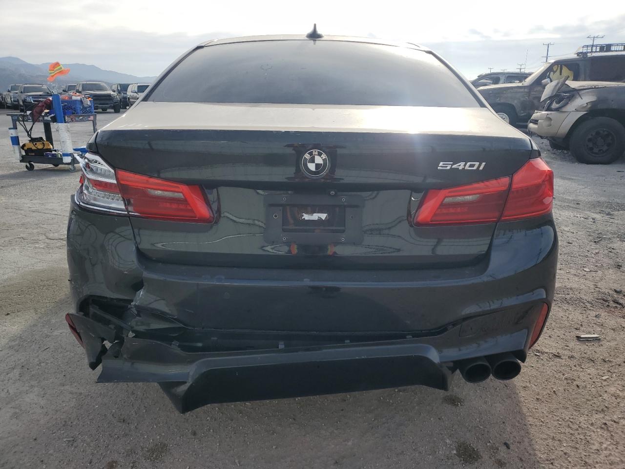 2018 BMW 5er VIN WBAJE5C58JWA95030 Copart auction photo, all over damage thumbnail 6