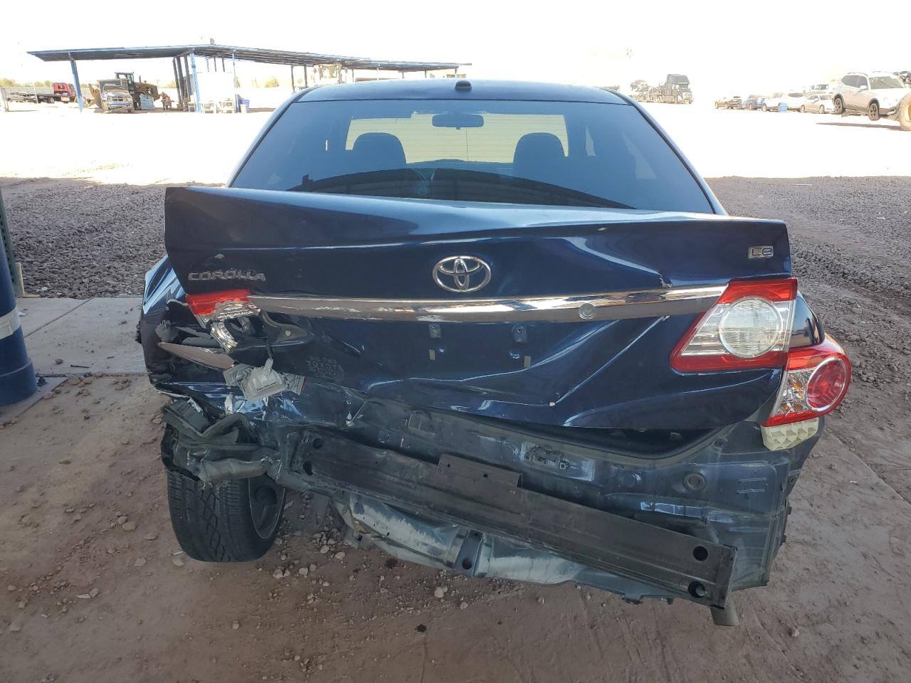 2011 Toyota Corolla VIN JTDBU4EE8BJ107514 Copart auction photo, rear end damage thumbnail 6
