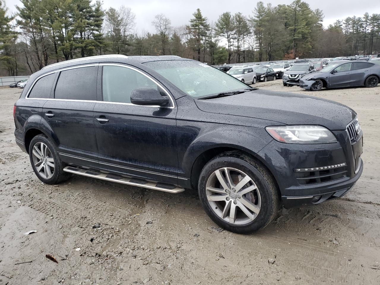 2015 Audi Q7 VIN WA1LGAFE3FD015413 Copart auction photo, front end damage thumbnail 4