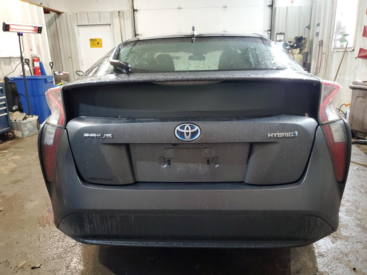 2017 Toyota Prius VIN JTDKARFU5H3530446 Copart auction photo, undercarriage / minor dent/scratches damage thumbnail 6