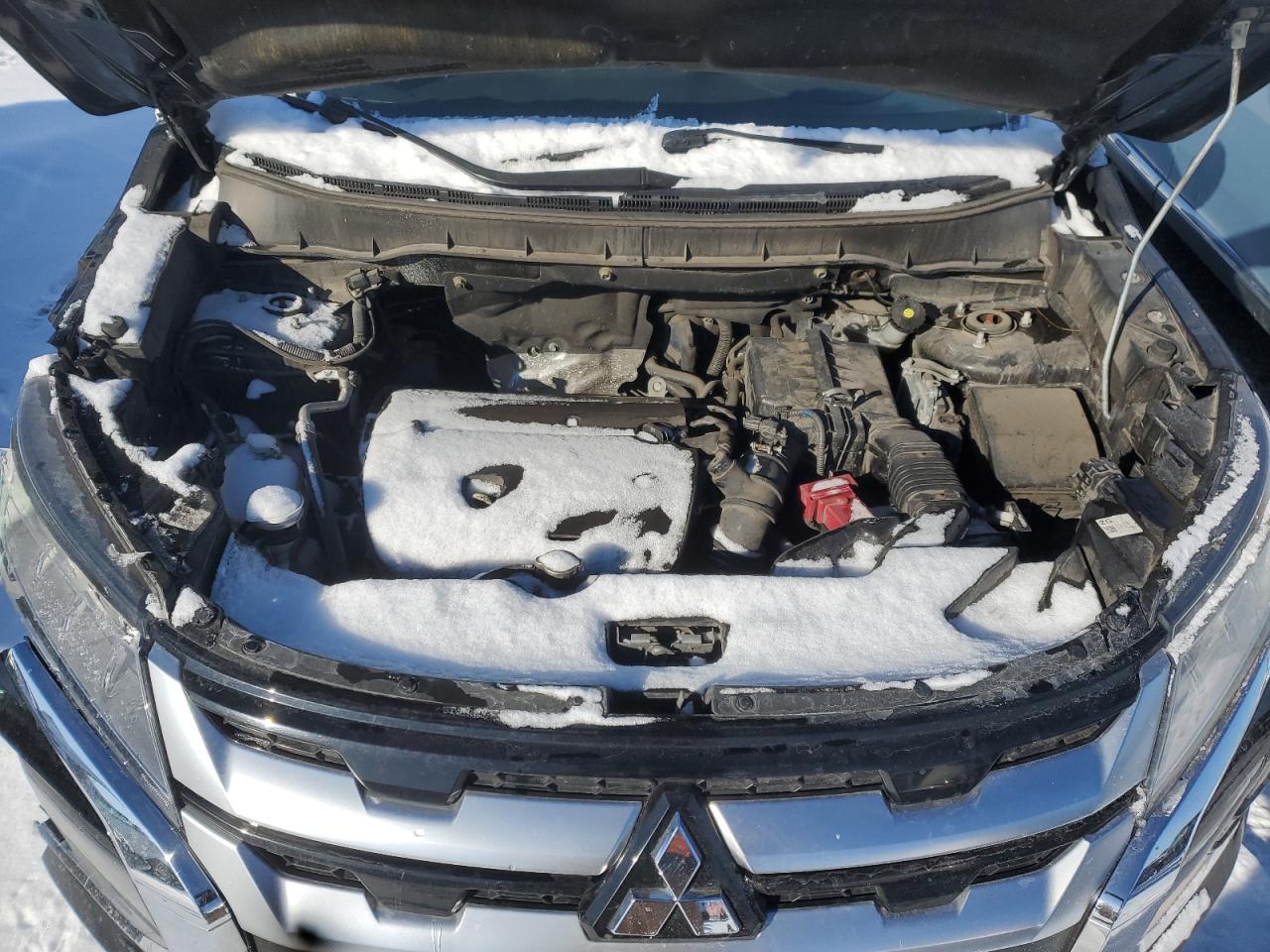 2020 Mitsubishi Outlander VIN JA4AR3AU1LU011402 Copart auction photo, front end / side damage thumbnail 11