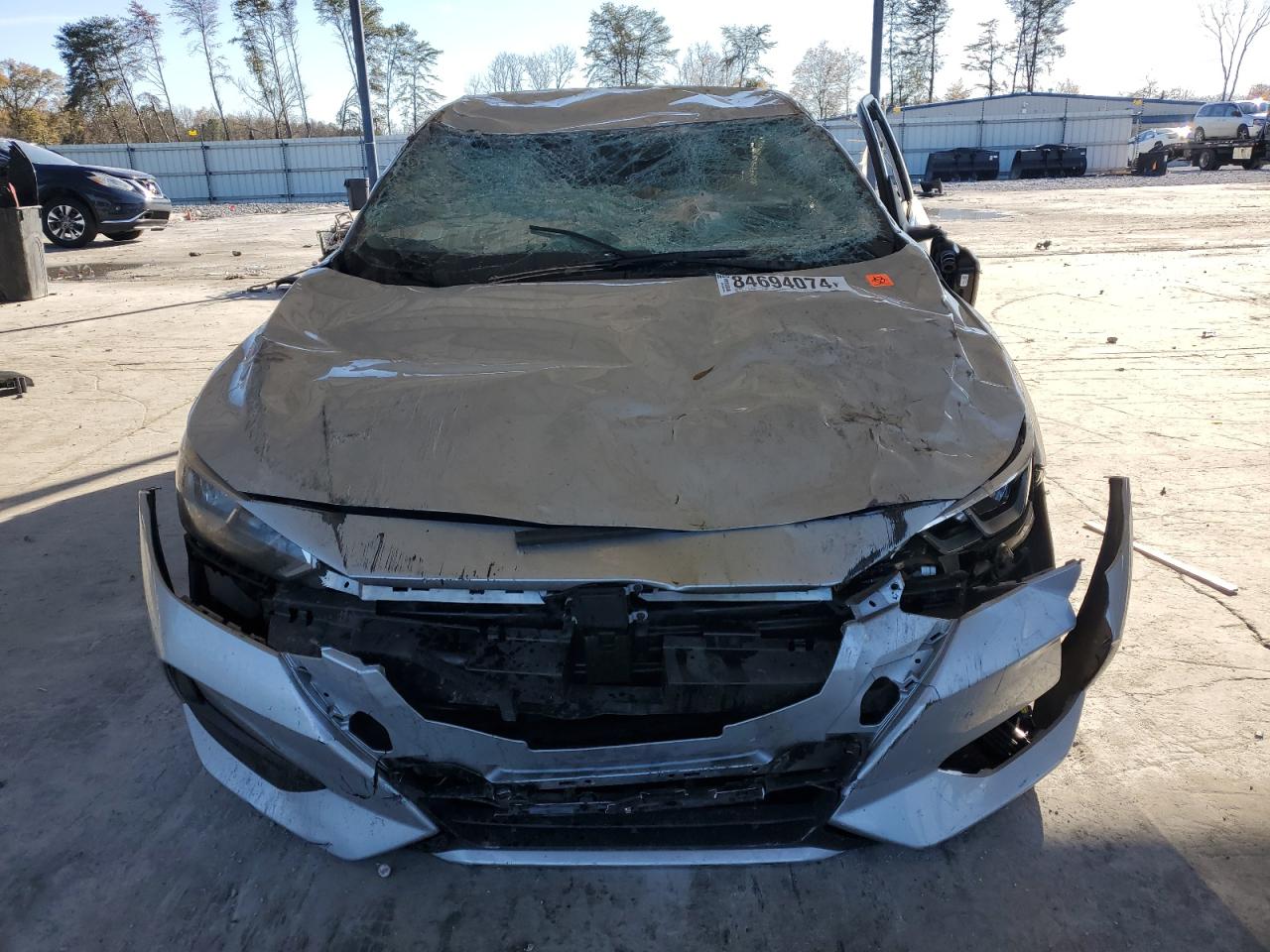 2022 Nissan Sentra VIN 3N1AB8CV0NY210988 Copart auction photo, all over damage thumbnail 5