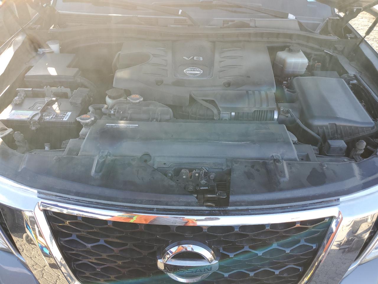 2018 Nissan Armada VIN JN8AY2ND4JX000231 Copart auction photo, front end damage thumbnail 11